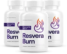ResveraBurn 3 Bottles package